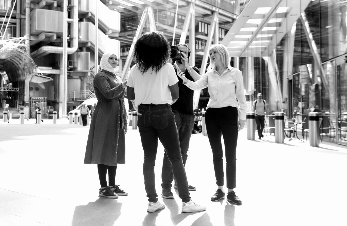 Interactive workshop session with business owners collaborating